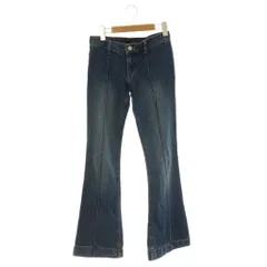ジューシークチュールジーンズ JUICY COUTURE JEANS デニムパンツ ジーンズ フレア ピンタック 25 インディゴ /ES ■MAのサムネイル