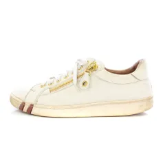 バリー BALLY ローカットスニーカー シューズ 厚底 レザー 8.5 白 ホワイト /BBのサムネイル