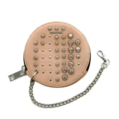 ディーゼル DIESEL ポーチ スタッズ レザー ピンク /AN5のサムネイル