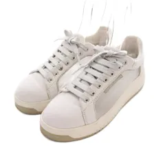 エンポリオアルマーニ EMPORIO ARMANI スニーカー レザー ローカット シューズ US6 白 ホワイト クリア X3X131 /YMのサムネイル