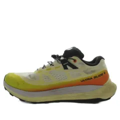 サロモン Salomon ULTRA GLIDE 2 W ランニングシューズ スニーカー 23 白 ホワイト 黄 イエロー 474651 /GGのサムネイル