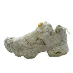 ヴェトモン ベトモン VETEMENTS × リーボック Reebok ポンプフューリー スニーカー シューズ 総柄 24.0cm 白 ホワイト 118891046 /AN67のサムネイル