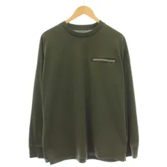グラミチ GRAMICCI ロンT 長袖 Tシャツ カットソー L相当 カーキ /☆G15のサムネイル