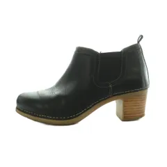 ダンスコ DANSKO ブーティ レザー チャンキーヒール 37 23.5-24.0cm 黒 ブラック 9214470300 /MIのサムネイル