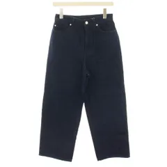 ヒューマンウーマン HUMAN WOMAN タグ付き セミワイドデニムパンツ ジーンズ S インディゴ 077-4230703 /HNのサムネイル