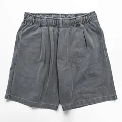 ONEITA ピグメント加工 スウェットショーツ POWER-T ショートパンツ ハーフパンツ M グレー ヴィンテージ加工 ヘビーウェイトのサムネイル