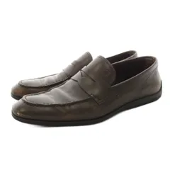 トッズ TOD'S ドライビングシューズ ローファー レザー 7 茶 ブラウン /KUのサムネイル