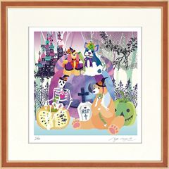 ゴーギャン、【カルセル街の雪】、希少な画集画、新品高級額 額装付
