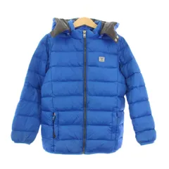 アルマーニ ジュニア ARMANI Jr ダウンジャケットフーディ ジップアップ 8A 青 /KHのサムネイル