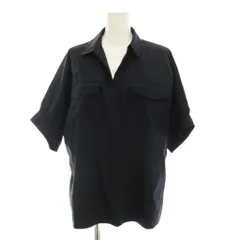 トラディショナルウェザーウェア Traditional Weatherwear スキッパー シャツ ブラウス S 紺 ネイビー プルオーバー 半袖 /YM ■BMのサムネイル