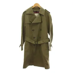 マッキントッシュフィロソフィー MACKINTOSH PHILOSOPHY トレンチコート ライナー付き アウター 40 カーキ ダブルブレスト ベルト付き 長袖 H1C41-800-74 /YMのサムネイル