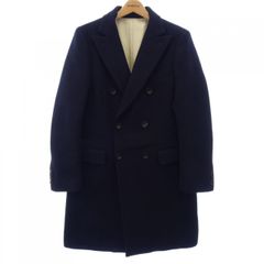SCYE BASICS サイベーシックス カシミア混ウールコート 38 ネイビー