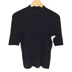 ハナエモリ HANAE MORI シルク カシミヤ CASHMERE ハイネック ニット レディース JPN：M のサムネイル