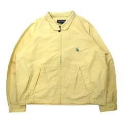nautica 90年代 スウィングトップ ハリントンジャケット XL イエロー コットン ワンポイントロゴ刺繍のサムネイル
