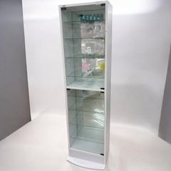 スナップオン 限定 ショーケース ホワイト 美品 ガラスキャビネット