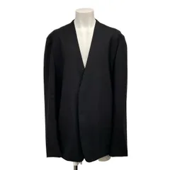 Maison Margiela(メゾンマルジェラ) ジャケット サイズ52 メンズ美品  - S50BN0357 S44330 黒 長袖/ノーカラー/カラーレス/18AW ウールのサムネイル