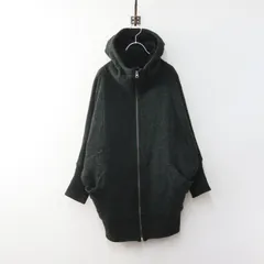 Archive ズッカ Zucca ウール ドルマンスリーブ ニット パーカー M｜グリーン トップス 前開き ジップアップ【2400015078045】のサムネイル