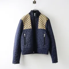 人気 グッチ GUCCI 715540 GGファブリック 切替キルティングジャケット 44(170/84A)//ネイビー メンズ 男性用 ブルゾン■【2400015090320】のサムネイル
