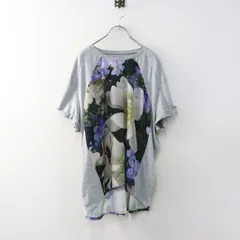 センソユニコ Sensounico フィオリ FIORI フラワープリント カットソー 38｜グレー トップス 【2400015078236】のサムネイル