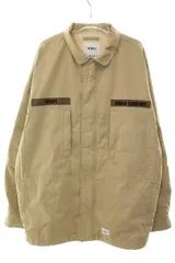 ダブルタップス WTAPS 21SS NYCO TUSSAH D90 SIZE 04 211WVDT-JKM01 ミリタリー フィールドジャケット ベージュ 【ブランド古着ベクトル】【中古】☆AA★260413のサムネイル