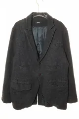 アンダーカバー UNDERCOVER ISM 縮絨 パッチワーク ジャケット サイズ 3 ウール コート アウター グレー 【ブランド古着ベクトル】【中古】●260524のサムネイル