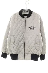 ウィンダンシー WIND AND SEA 25AW QUILTING MA-1 JACKET GREY S キルティング ジャケット バックロゴ レザーパッチ グレー 【ブランド古着ベクトル】【中古】260321のサムネイル
