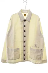 ヒューマンメイド HUMAN MADE MILK BOY JACKET IVORY L ミルク ボーイ ジャケット カバーオール ワークジャケット アイボリー 【ブランド古着ベクトル】【中古】☆AA★250720のサムネイル