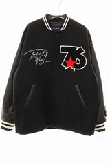 ウィズ WHIZ LIMITED 76 STA JACKET BLACK M WL-J-86 20周年記念 スタジャン ワッペン レザー ブラック 【ブランド古着ベクトル】【中古】●250702のサムネイル