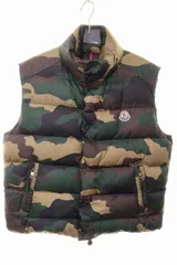 モンクレール MONCLER TIB GILET 3 Ｂ20914335005 53896 ダウンベスト カモフラ柄 【ブランド古着ベクトル】【中古】260330のサムネイル