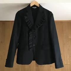 極美品　BLACK COMME des GARCONS コムデギャルソン フリル　ジャケットS　AD2020のサムネイル