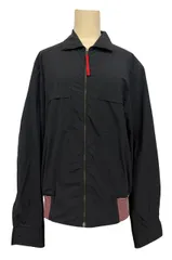 プラダ スポーツ ブルゾン メンズ　M ブラック レッド ジップアップ　ジャケット ＰＲＡＤＡ ナイロン のサムネイル