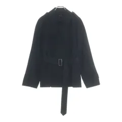tricot COMME des GARCONS (トリコ コム デ ギャルソン) 04AW スナップボタン ショート トレンチコート ブラック レディース TN-C025 AD2004のサムネイル