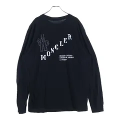 MONCLER (モンクレール) 21AW ×FRAGMENT L/S バックプリント ロングスリーブ 長袖Tシャツ カットソー ブラック G209U8D00003のサムネイル