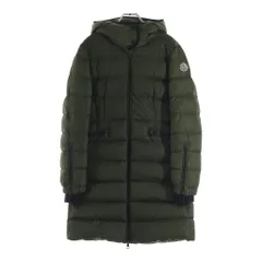 MONCLER (モンクレール) 19AW BETULONG GIUBBOTTO ベチュロング ナイロン フーデッド ダウンコート ジャケット カーキ レディース E20934936505のサムネイル