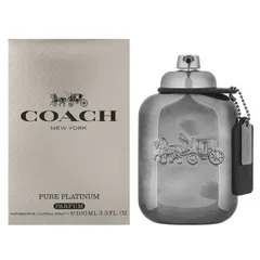 コーチ マン ピュア プラチナム パルファム P・SP 100ml 香水 フレグランス COACH  PURE PLATINUM PARFUM FOR MEN 新品 未使用のサムネイル