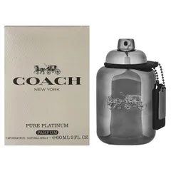 コーチ マン ピュア プラチナム パルファム P・SP 60ml 香水 フレグランス COACH  PURE PLATINUM PARFUM FOR MEN 新品 未使用のサムネイル