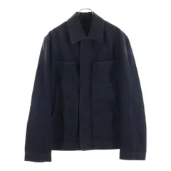 LOUIS VUITTON (ルイヴィトン) 24AW モノグラムエンボス ワークウェア ジップアップデニム トラッカージャケット ブラック RM242MQ CCU HRA50Wのサムネイル