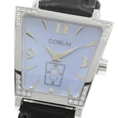 コルム CORUM 105.405.47 トラピーズ ダイヤベゼル スモールセコンド クォーツ レディース _970809のサムネイル