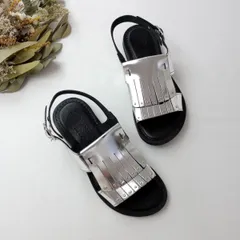 EDER SHOES エダーシューズ KILT SANDAL キルトサンダル レザー フリンジ /26Nのサムネイル