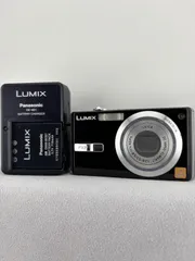 2126【美品、動作確認済み】 Panasonic LUMIX DMC-FX7 ブラック パナソニック ルミックスのサムネイル