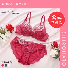 【新品】セントオードリー ティアラ シークレットトゥインクルフラワー 3/4カップ ブラショーツセット ABCDEF バックレース St.Audrey tiara(A70-M、A75-M)のサムネイル