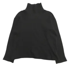 美品 COMME des GARCONS HOMME コムデギャルソンオム 07aw ハイネック ニット セーター ウール SS 黒 ブラック メンズ 古着 中古 USEDのサムネイル