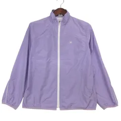 courreges クレージュ ナイロンジャケット ウインドブレーカー ジップアップ アウター ワンポイントロゴ ラベンダー 40【M】 レディース 【中古】のサムネイル