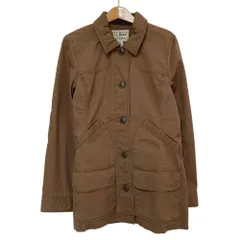 美品 L.L.Bean エルエルビーン フィールドコート ジャケット XS ブラウン レディース 古着 中古 USEDのサムネイル