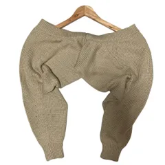 美品 ADEAM アディアム フォクシー Cropped Knit Snug ニットカーディガン ボレロ 38035 ベージュ レディース 古着 中古 USEDのサムネイル