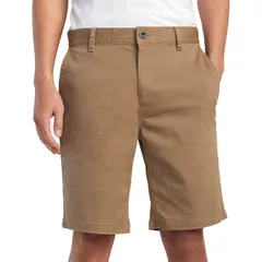 ルーカ メンズ ボトムス ハーフパンツ・ショーツ RVCA Weekend Stretch Short Mens Dark Khaki カーキのサムネイル