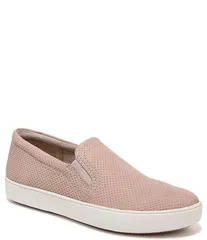 ナチュライザー レディース シューズ スニーカー レザー Naturalizer Marianne Perforated Leather Slip On Sneakers Mauveのサムネイル