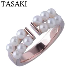 タサキ プチパール リング 現行モデル 9.5号～10号 SG750 新品仕上げ済 TASAKI 田崎真珠【26887】のサムネイル