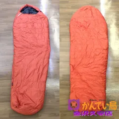 ISUKA イスカ　Pokhara X ポカラ　シュラフ 寝袋　ダウンプラス　オレンジ系　定価38500円　3シーズンモデル　キャンプ　登山　A26-1687　久安店のサムネイル