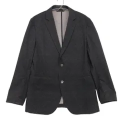 EPOCA UOMO エポカウォモ テーラードジャケット 2B ブレザー ブルゾン 薄手 アウター 上着 ダークグレー 48【L】 メンズ 【中古】のサムネイル